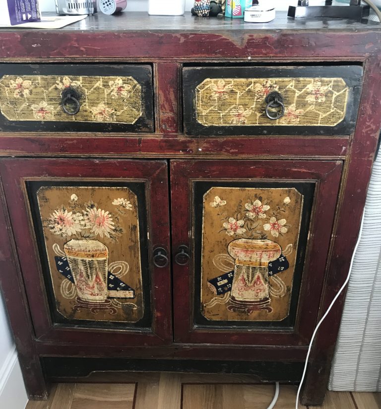 Antiguo mueble chino Diáfano Espacio